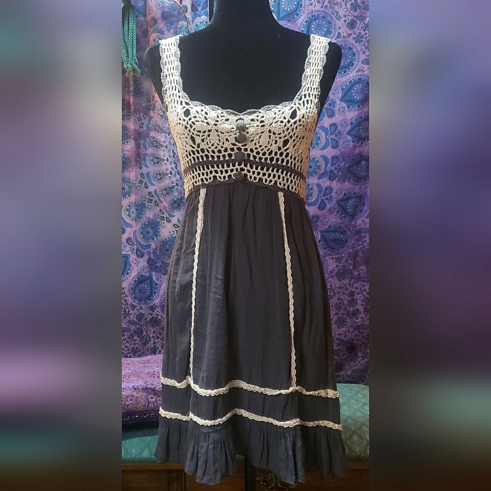 MINE Crotched Dress Sz M